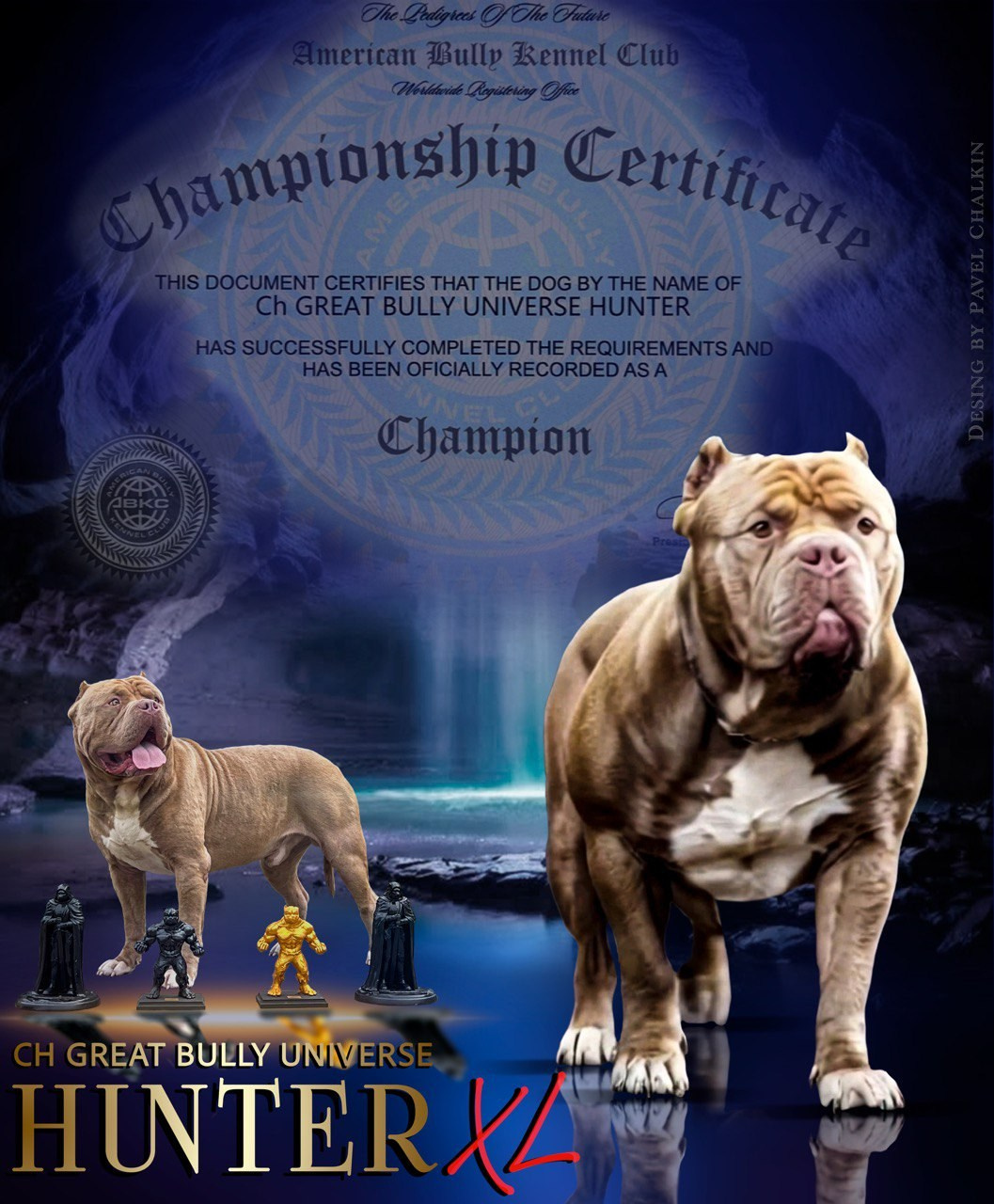 Хантер. Американские булли XL в г. Калининград. Питомник Great Bully UNIVERSE