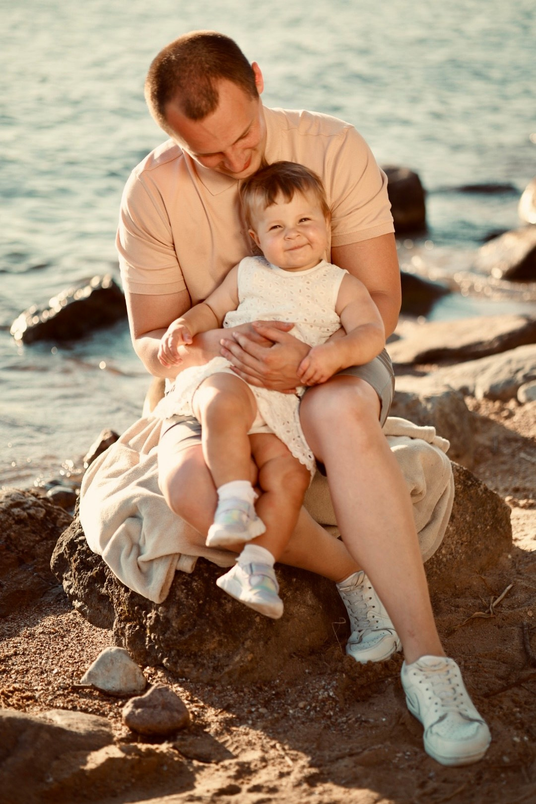 Семейная фотосессия на Минском море. Фотограф в Минске Анна Кучинская
