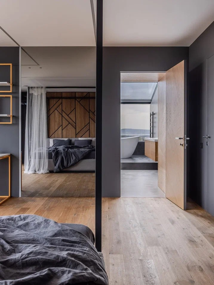 Квартира для молодого IT-специалиста площадью 250 м² на 21 этаже. Студия дизайна интерьера «Строчка» | Москва, Санкт-Петербург, Самара, Казань, Тольятти, Ульяновск и другие города России