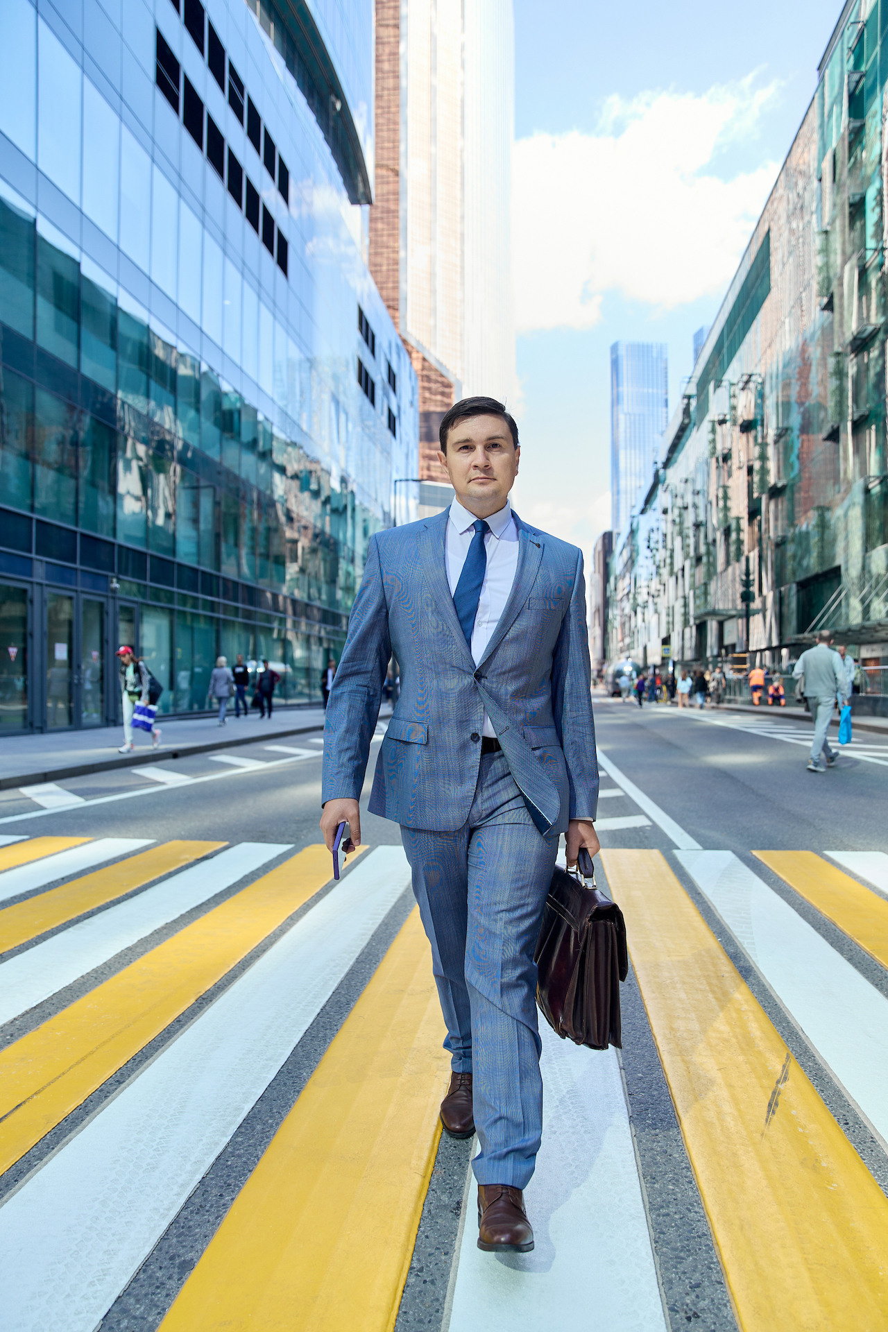 Бизнес-портрет юриста в студии