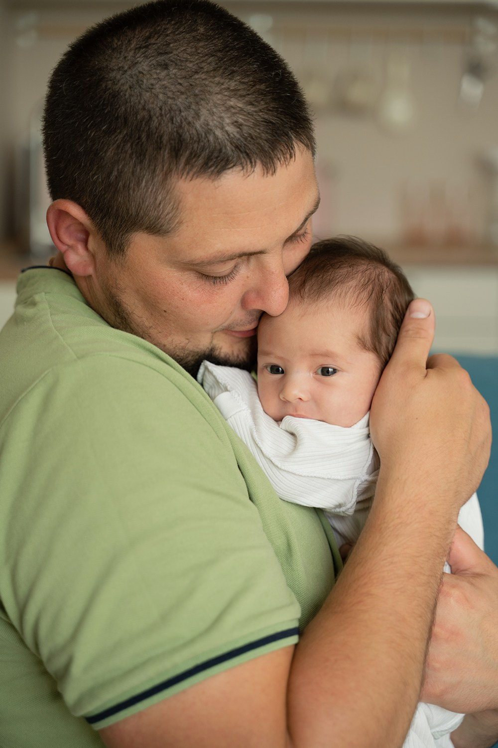 Семейная домашняя фотосессия с новорожденным. Фотограф в Екатеринбурге | Портреты, семейные съемки, лайфстайл