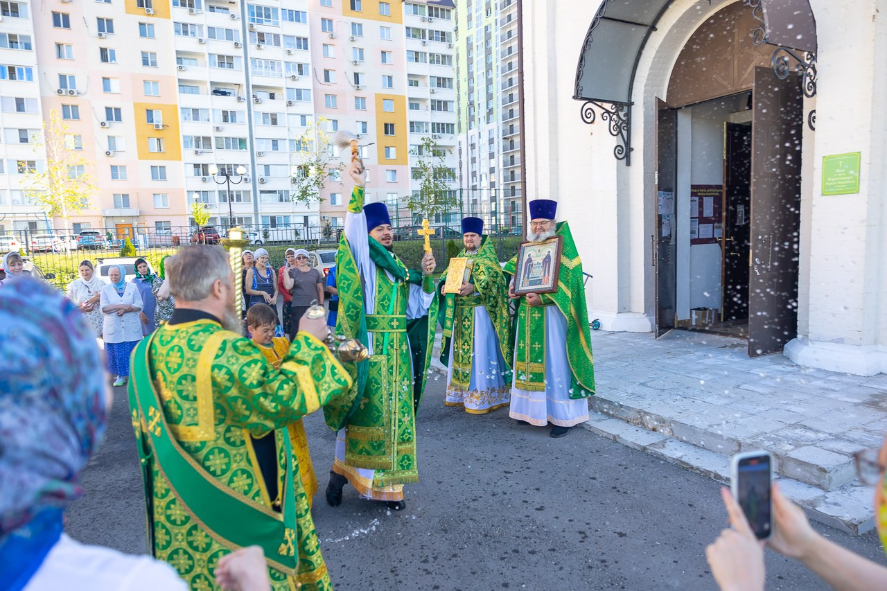 Малый престольный праздник храма. Саратовское Северо-Западное благочиние