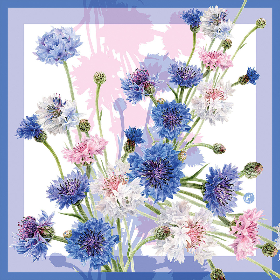 Авторские платки. Ручка Алена — ботанический художник, дизайнер, фотограф