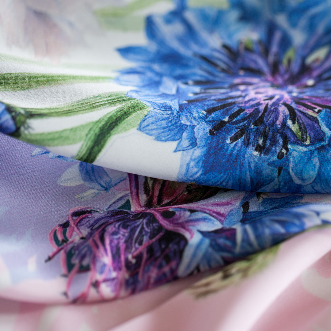 Авторские платки. Ручка Алена — ботанический художник, дизайнер, фотограф