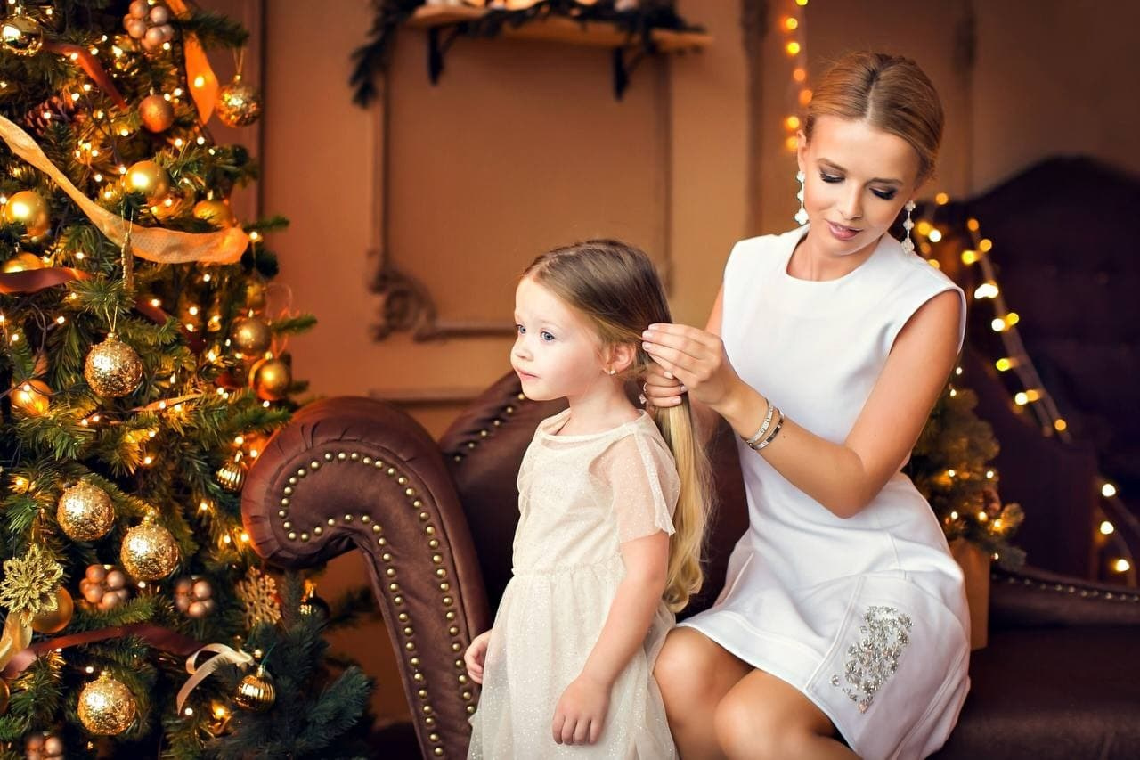 Новогодний фотопроект. Детский и семейный фотограф и наставник в Москве Мария Миронова