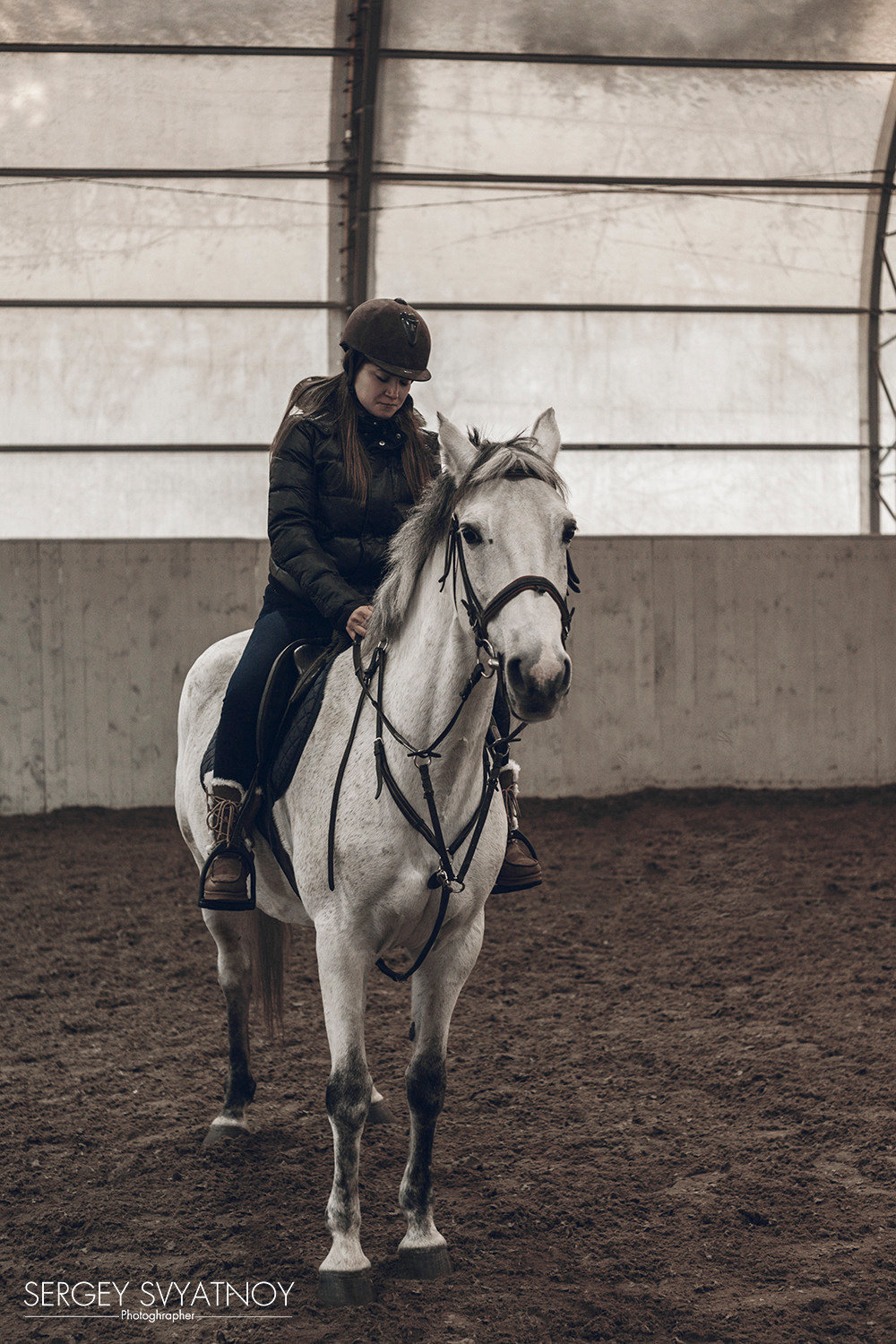 Конная прогулка. Портретный и свадебный фотограф в Москве Сергей Святной