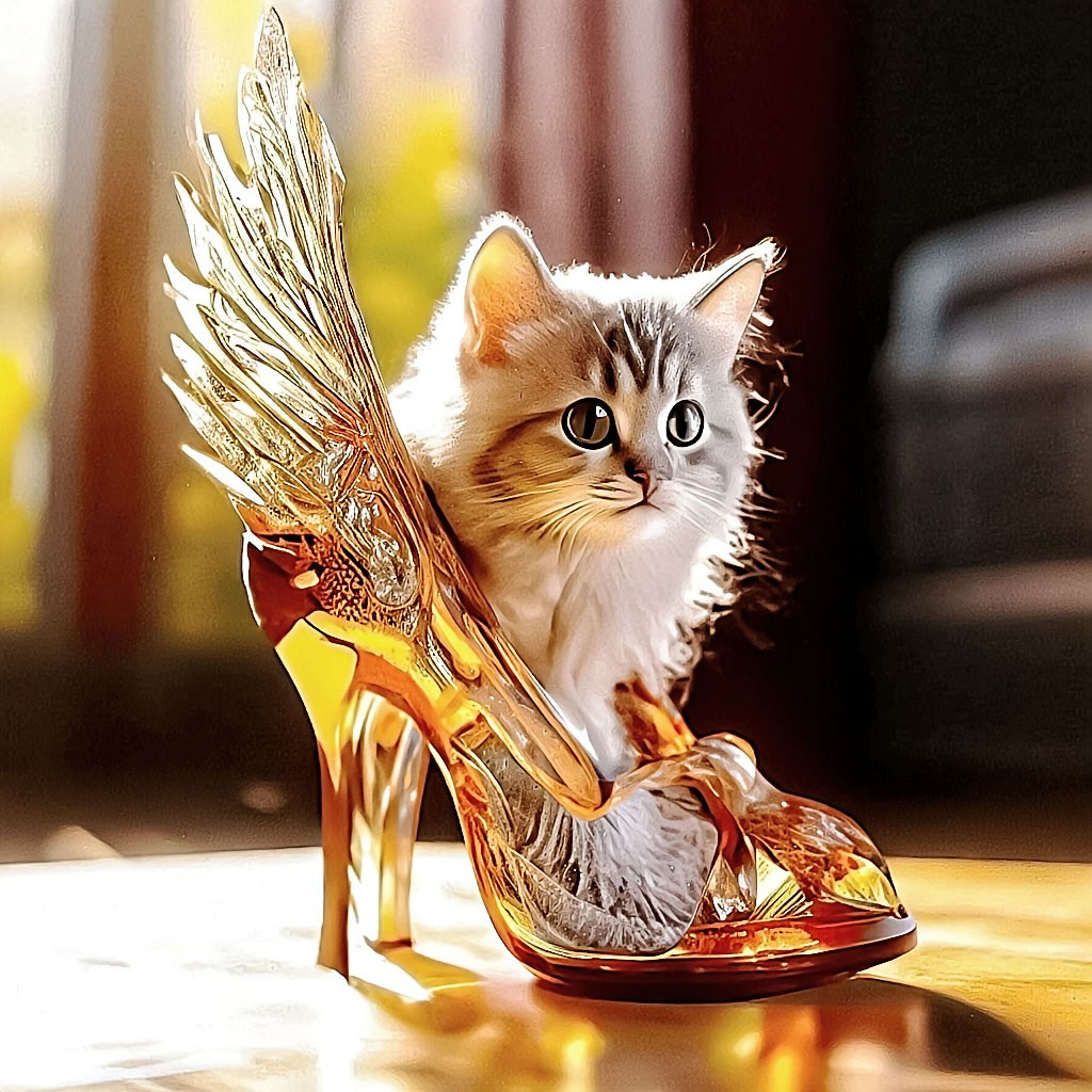 У котов тоже есть паттерны родом из детства. НЕЙРО-АРТы Воеводова