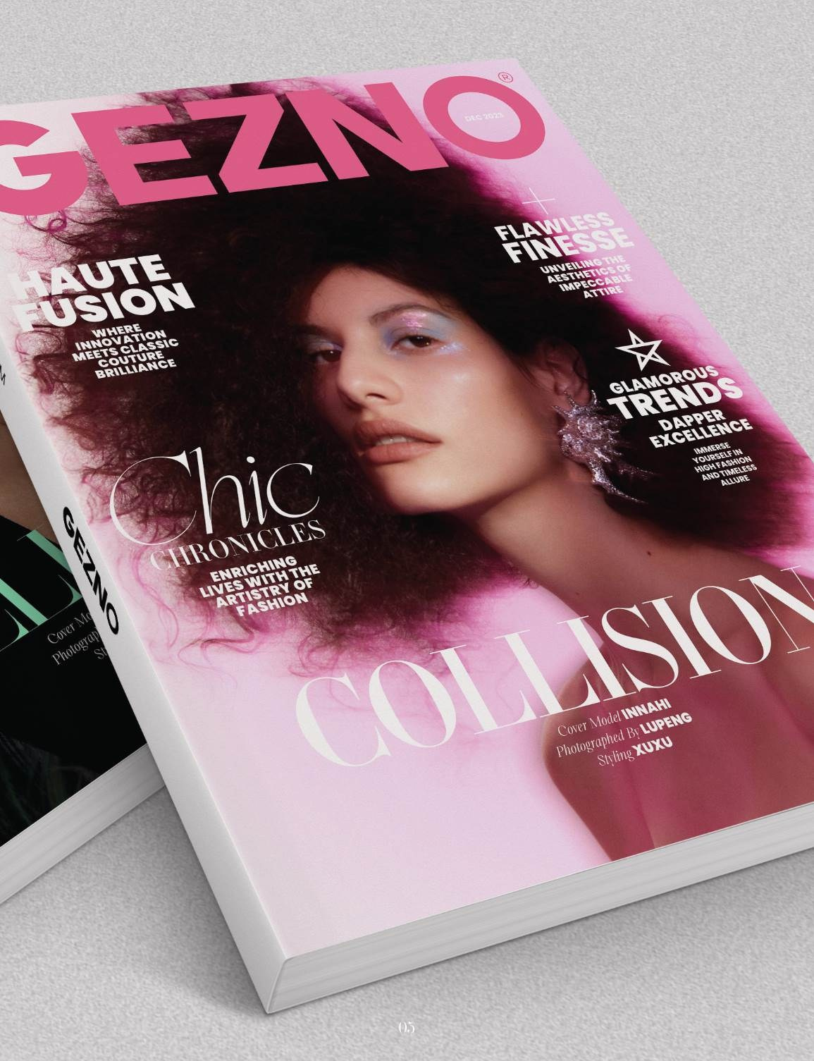 Парижский журнал Genzo, модель Светлана Фатьянова