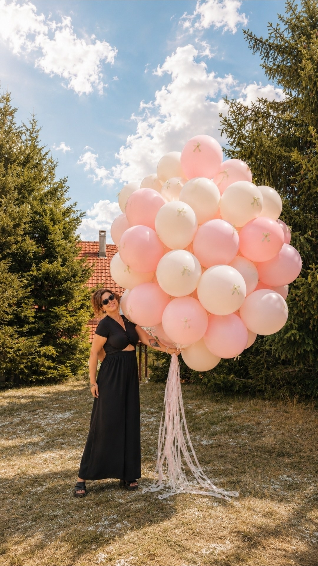 Za nju. Balone sa helijimom. Dekoracije balone. Dostava balone. Grad Novi Sad