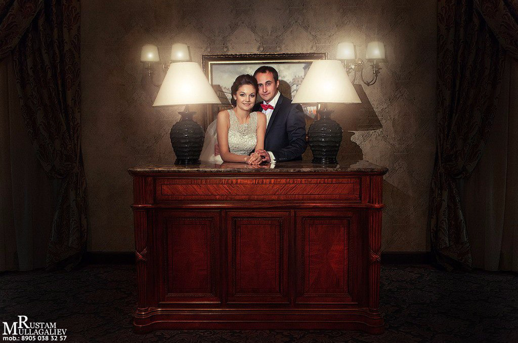 фотограф на свадьбу, свадебная фотосессия в интерьере, образ жениха и невесты