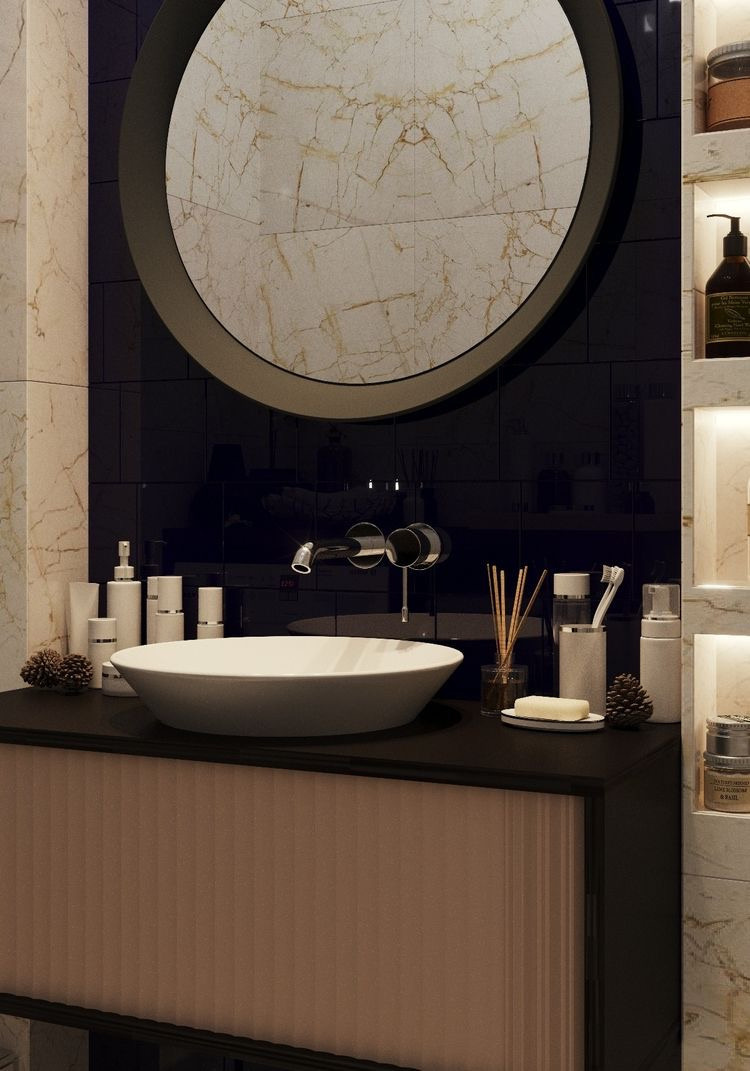 Проект: «В оттенках розового» | Нежный интерьер от Анны Филаретовой