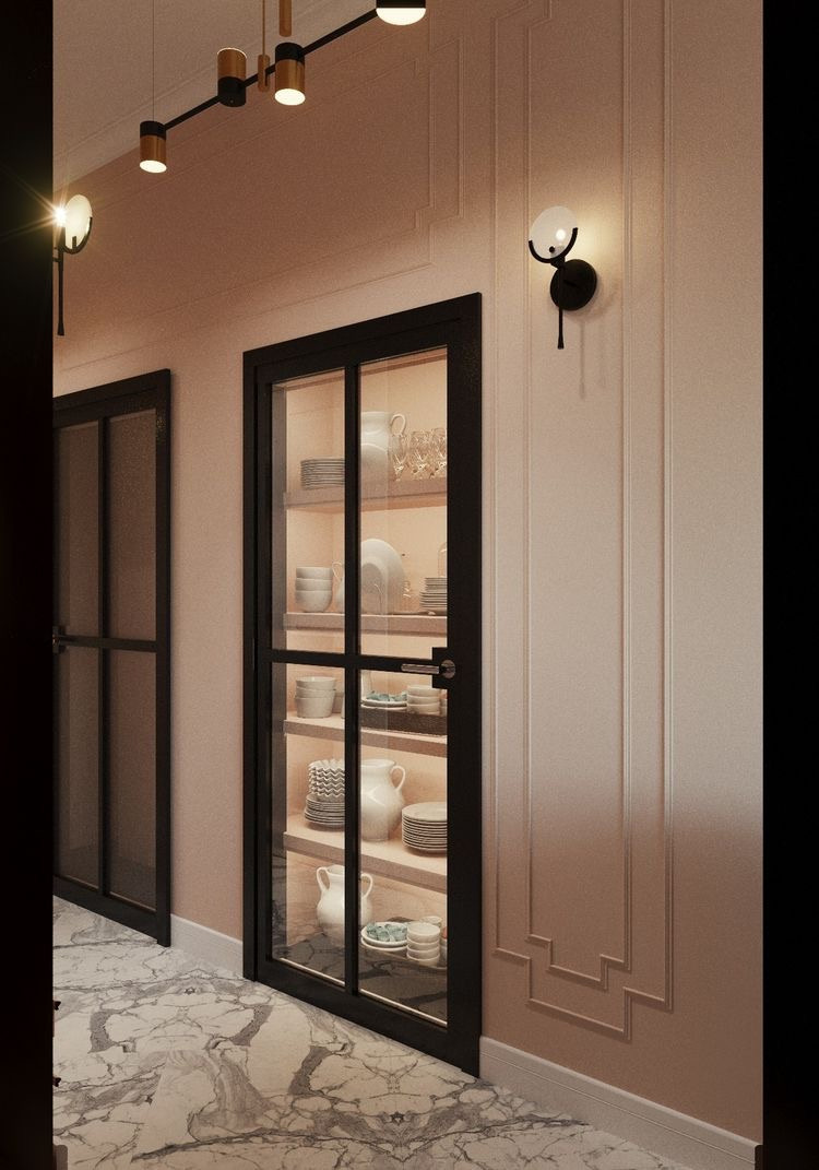 Проект: «В оттенках розового» | Нежный интерьер от Анны Филаретовой