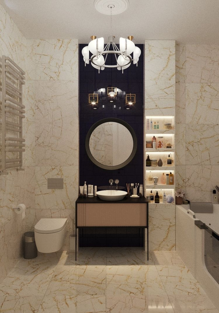 Проект: «В оттенках розового» | Нежный интерьер от Анны Филаретовой