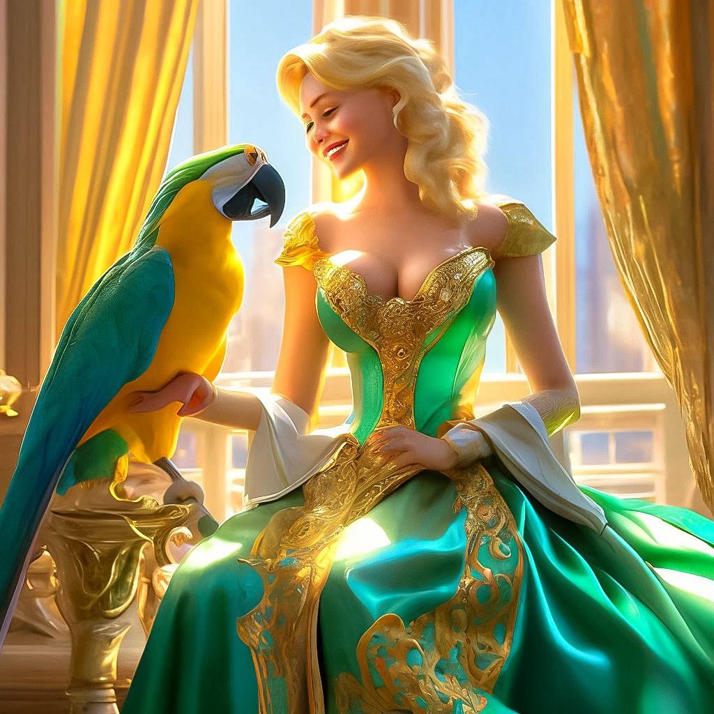 ПРИНЦЕССЫ 👸. НЕЙРО-АРТы Воеводова