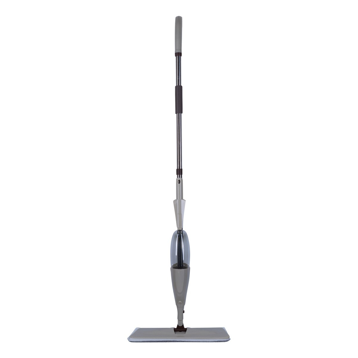 Швабра с пульвилизатором серая