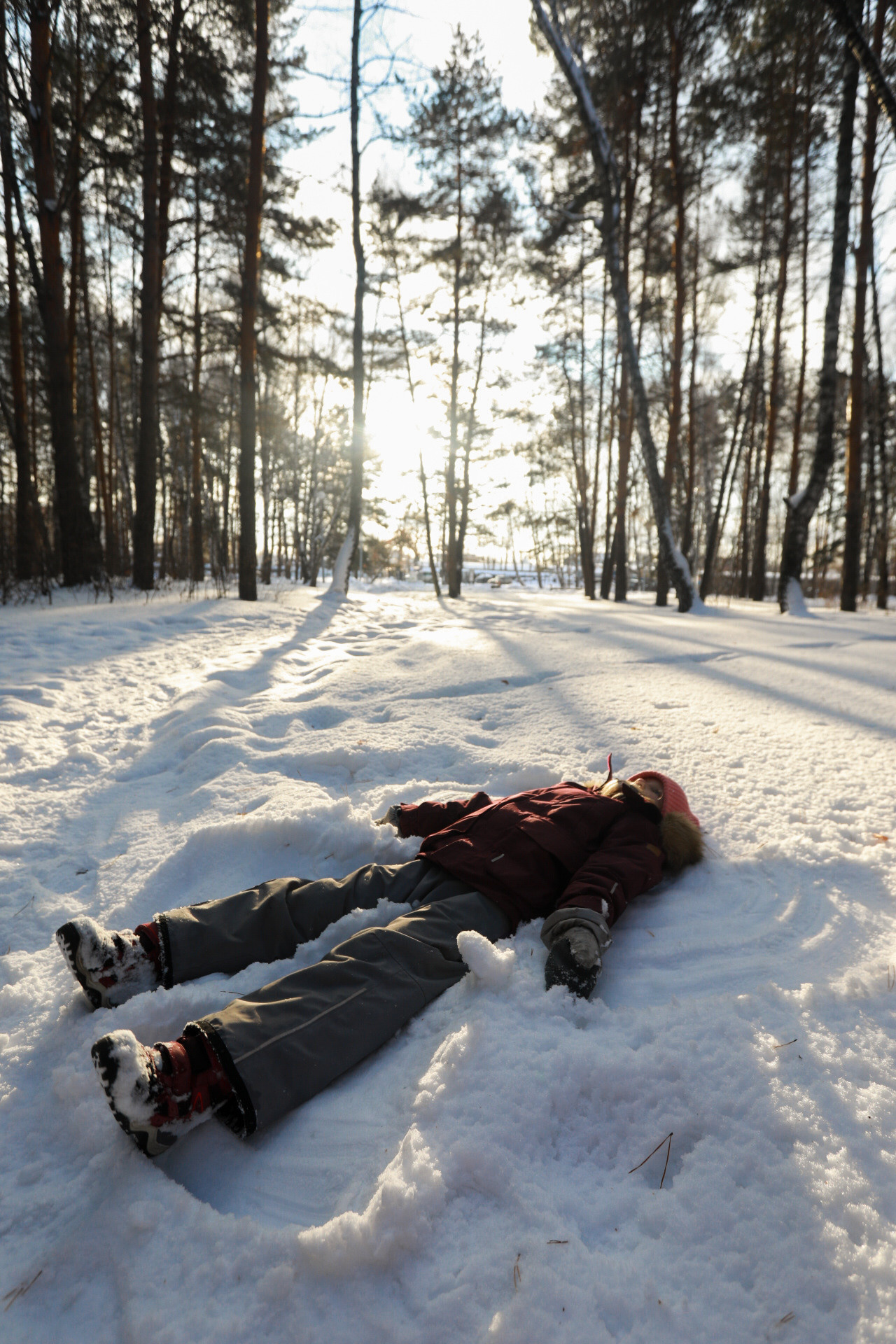 Зимняя прогулка семьи Шлемен. Фотограф София Турбина