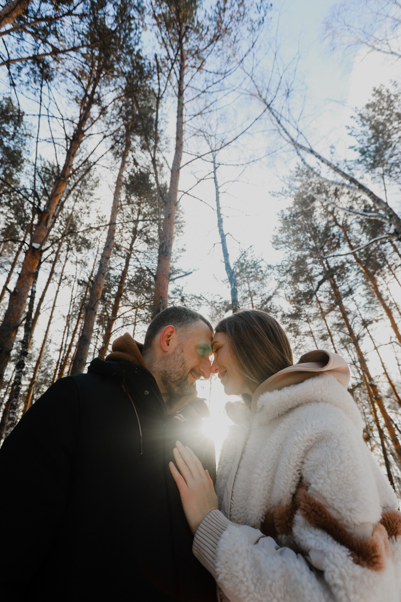 Зимняя прогулка семьи Шлемен. Фотограф София Турбина