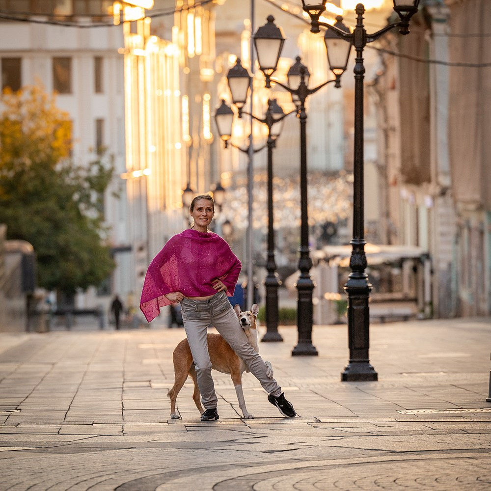Винтик и Вита в городе. Фотограф-анималист Natalia Deingel | Фотосъемка собак в Москве