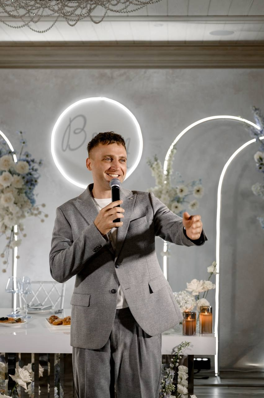 Ведущий Федоров. Подрядчики и друзья сети свадебных площадок House for wedding