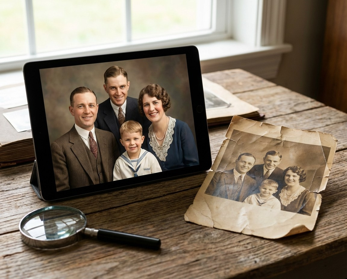 Реставрация и улучшение качества фотографий