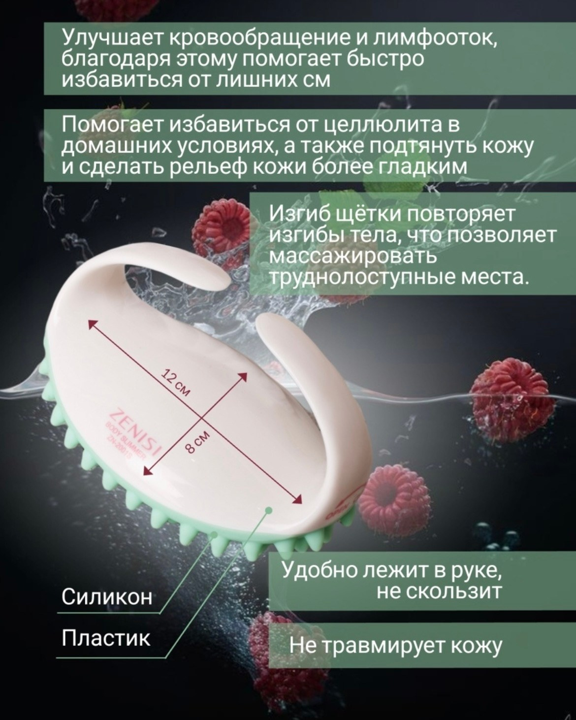 Инфографика для предметной съемки - визуализирует все ключевые моменты выбора модных аксессуаров.