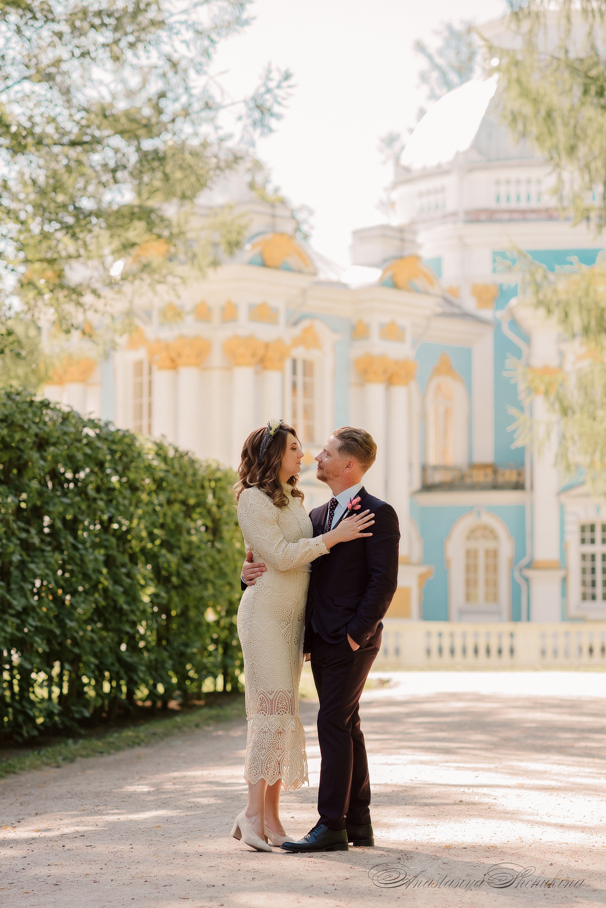 Свадебная фотосессия в Пушкине. Семейный и Свадебный фотограф. Санкт-Петербург. Пушкин