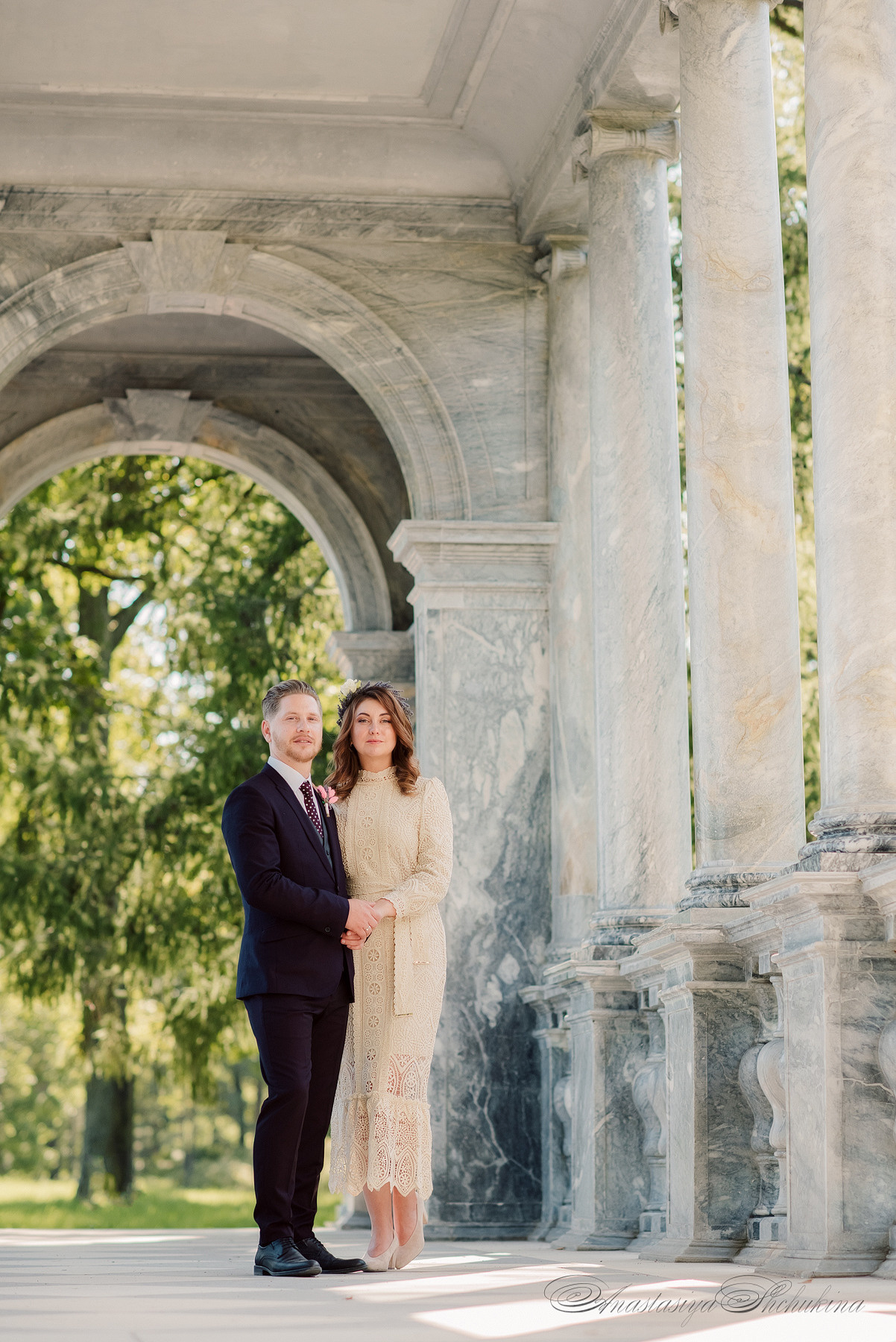 Свадебная фотосессия в Пушкине. Семейный и Свадебный фотограф. Санкт-Петербург. Пушкин