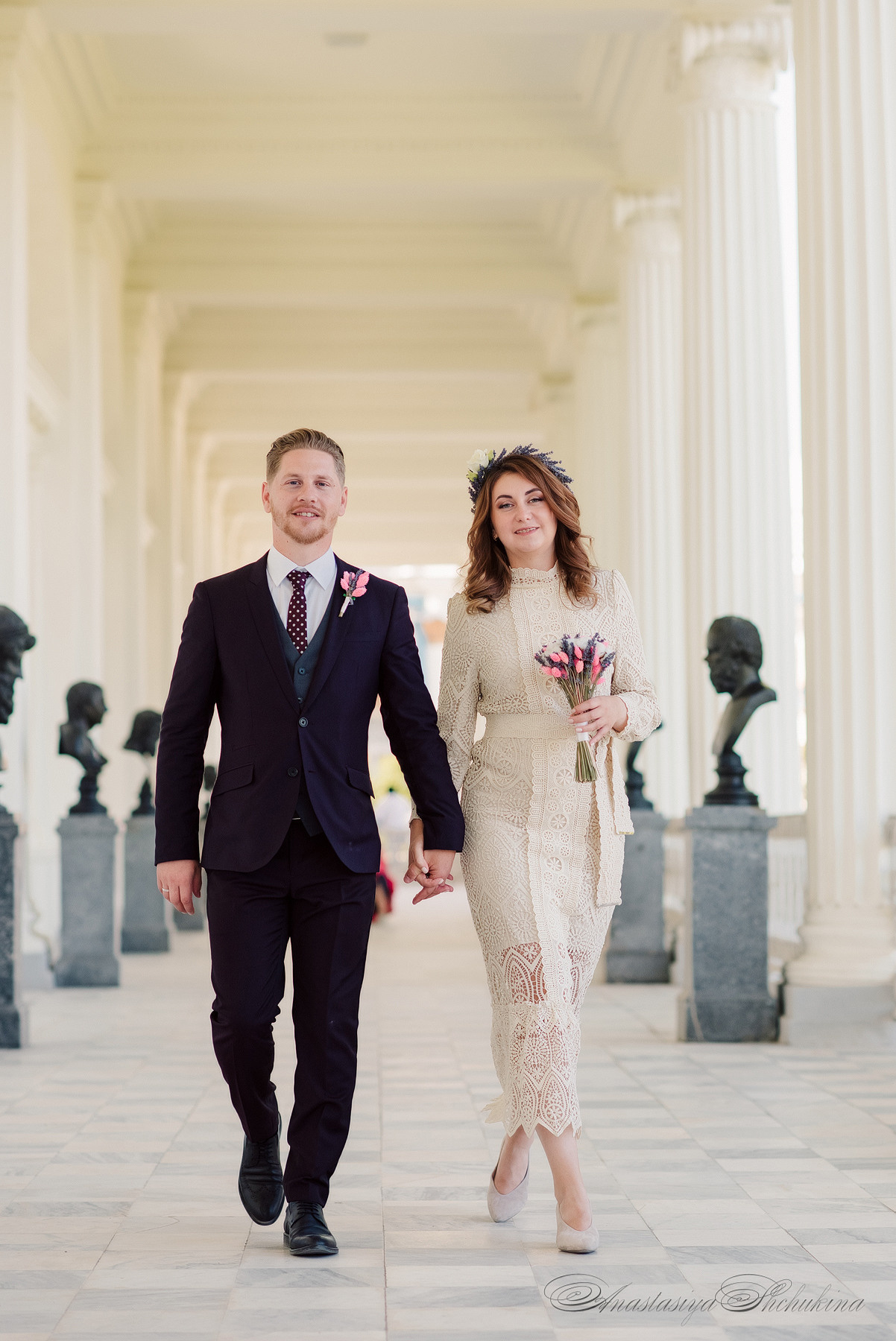 Свадебная фотосессия в Пушкине. Семейный и Свадебный фотограф. Санкт-Петербург. Пушкин