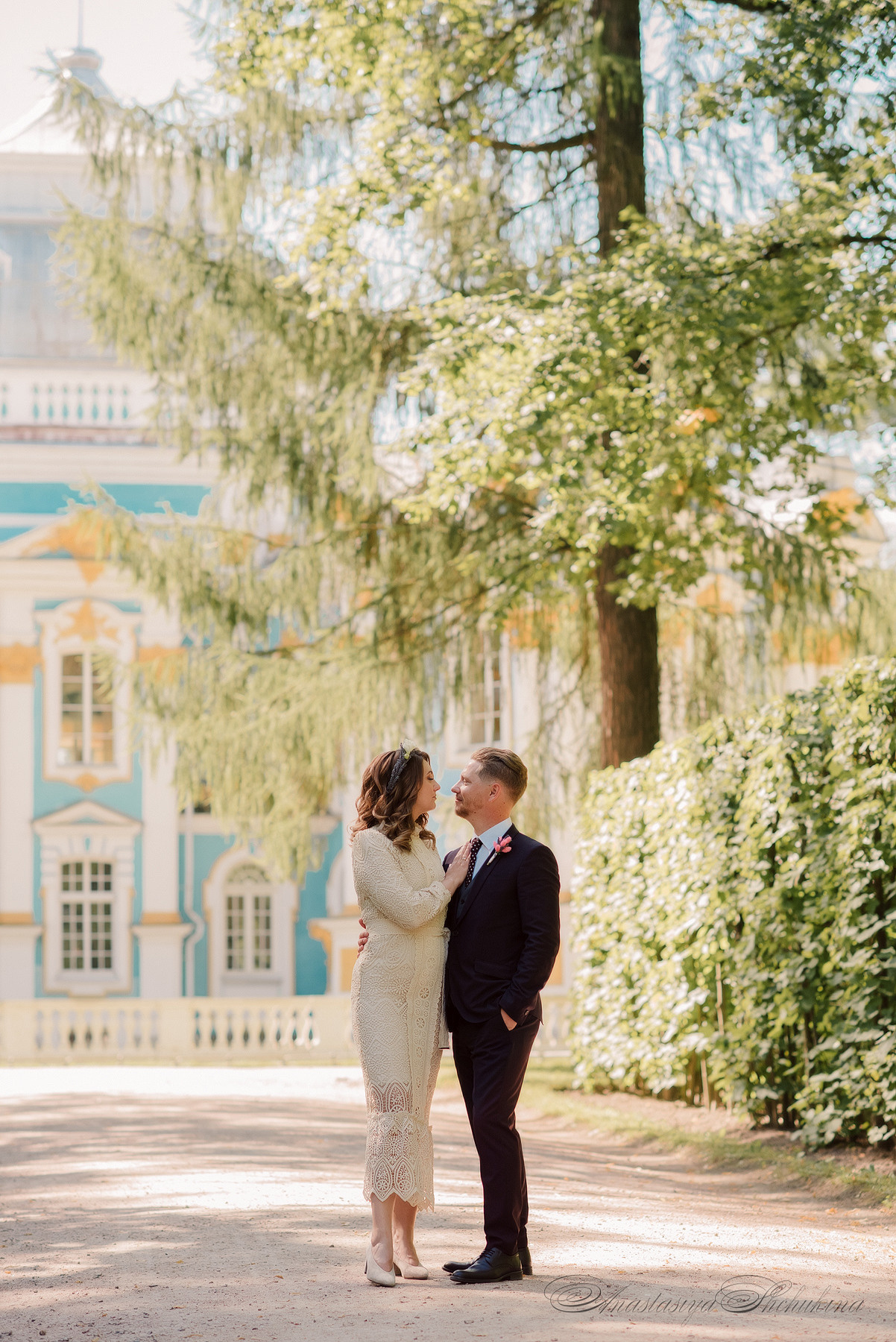 Свадебная фотосессия в Пушкине. Семейный и Свадебный фотограф. Санкт-Петербург. Пушкин
