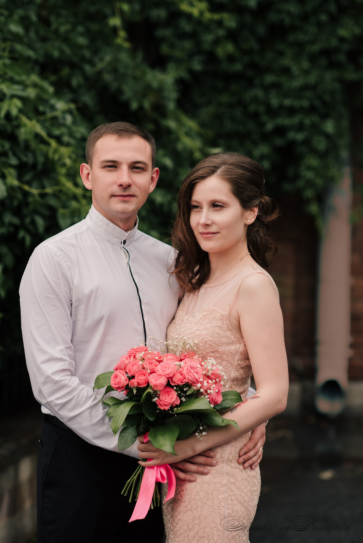 Ангелина и Денис. Дождь и счастье в городе. Семейный и Свадебный фотограф. Санкт-Петербург. Пушкин