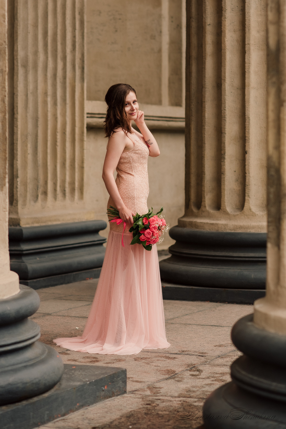 Ангелина и Денис. Дождь и счастье в городе. Семейный и Свадебный фотограф. Санкт-Петербург. Пушкин