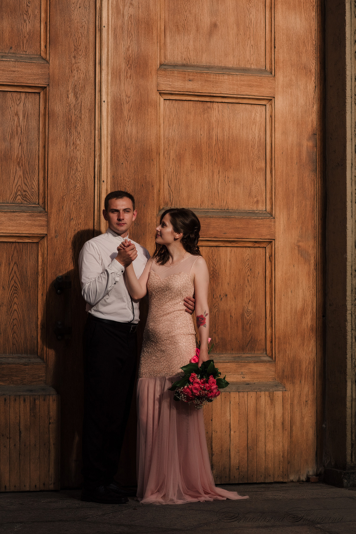 Ангелина и Денис. Дождь и счастье в городе. Семейный и Свадебный фотограф. Санкт-Петербург. Пушкин