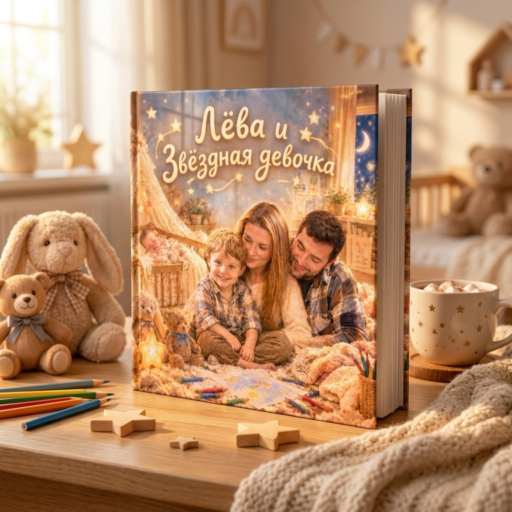 Персональные фотокниги по фото ребёнка — ваш ребёнок главный герой | Печать и доставка по России