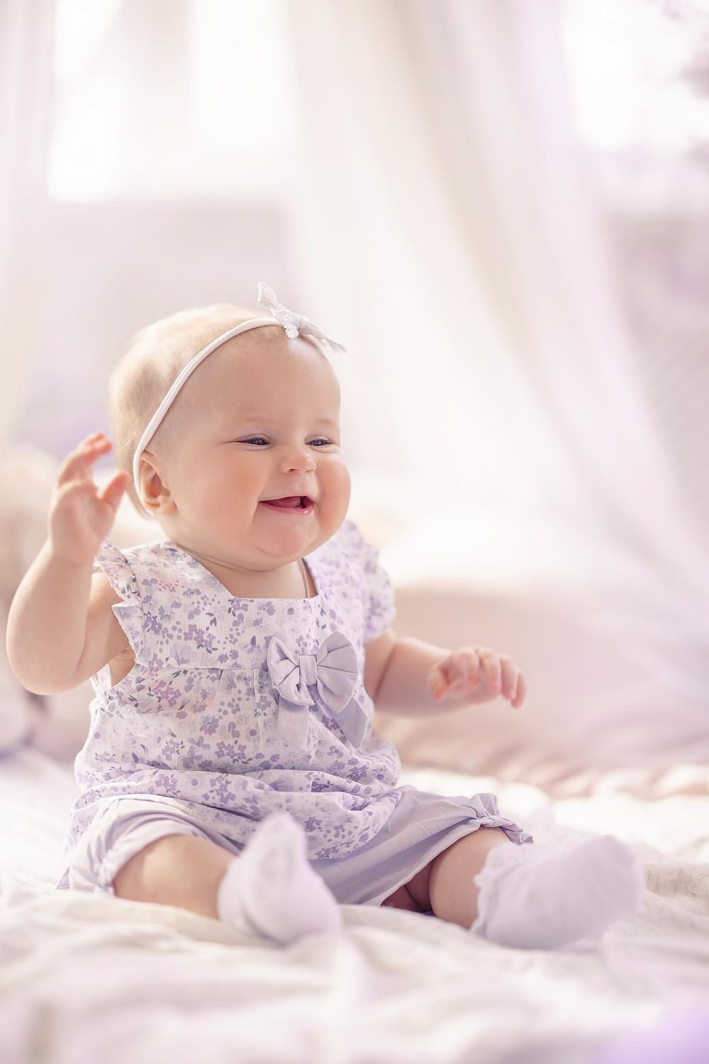 Весенняя фотосессия в лиловых цветах. Детский и семейный фотограф в Москве Катерина Орлова