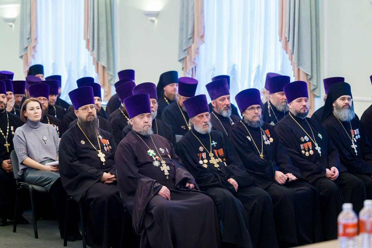 МИТРОПОЛИТ ИГНАТИЙ ВОЗГЛАВИЛ ЕЖЕГОДНОЕ ЕПАРХИАЛЬНОЕ СОБРАНИЕ ДУХОВЕНСТВА САРАТОВСКОЙ ЕПАРХИИ. Саратовское Северо-Западное благочиние