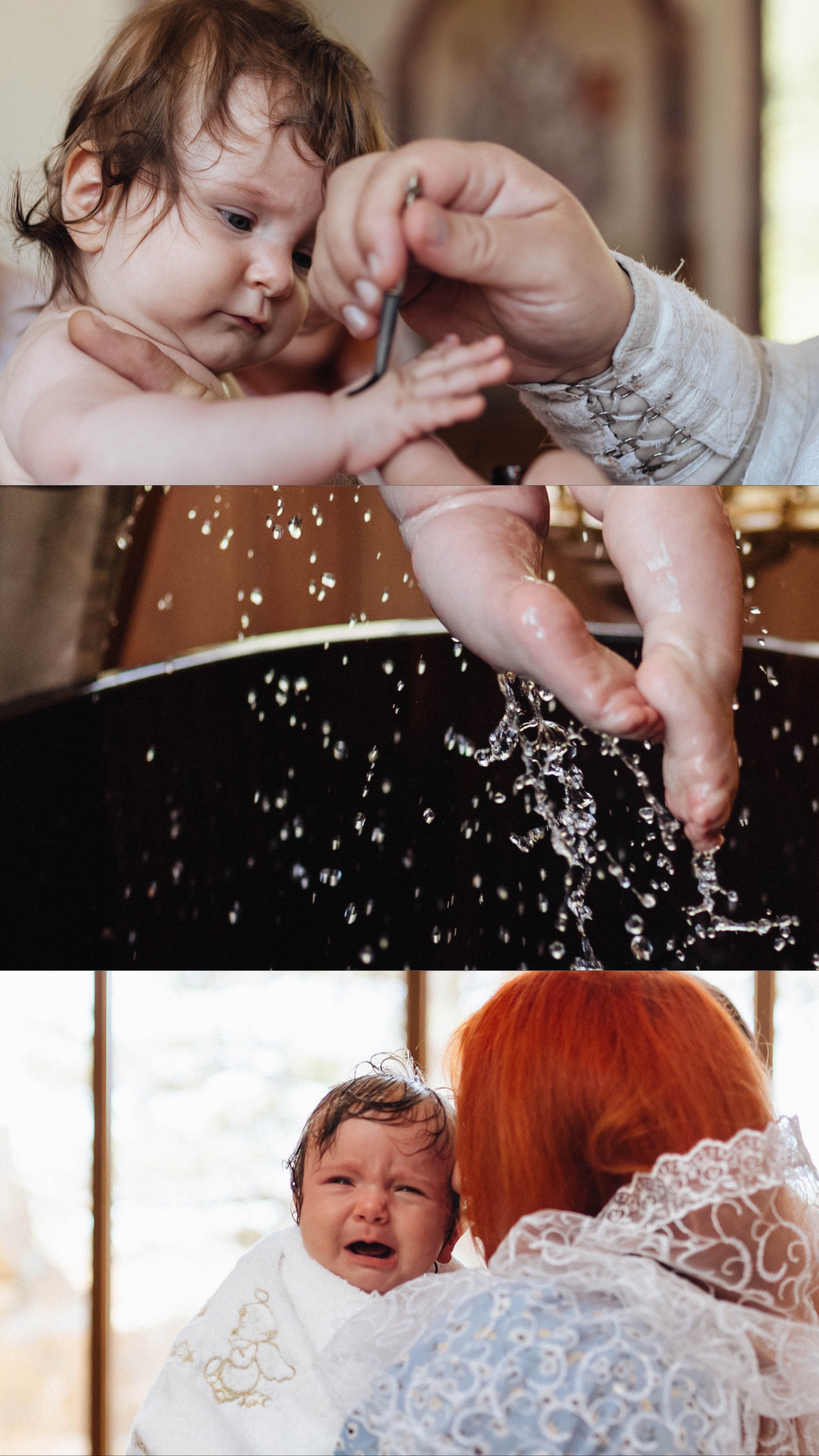 Репортаж с Таинства Крещения. Женская фотография|Ялта