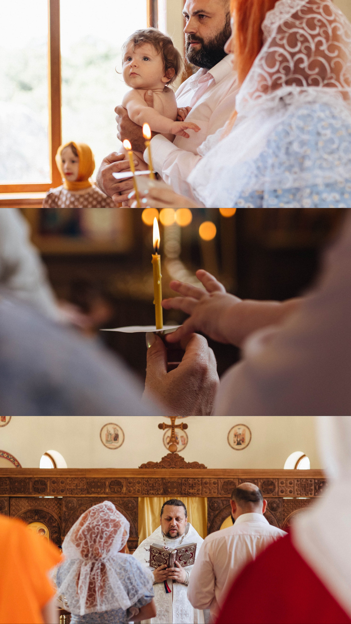 Репортаж с Таинства Крещения. Женская фотография|Ялта