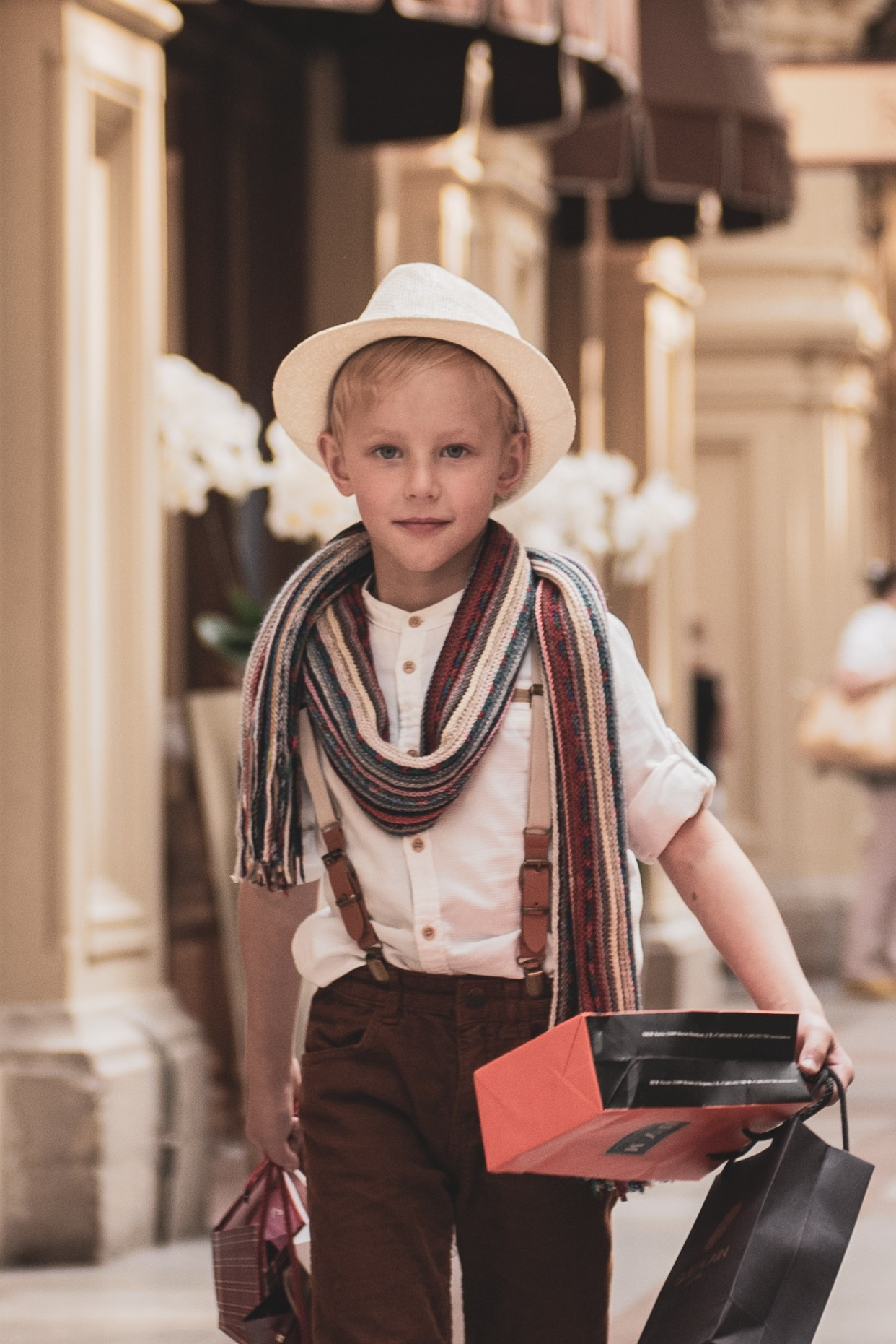 Детская фотосессия в ГУМе. Анна Боровикова, фотограф Пушкино