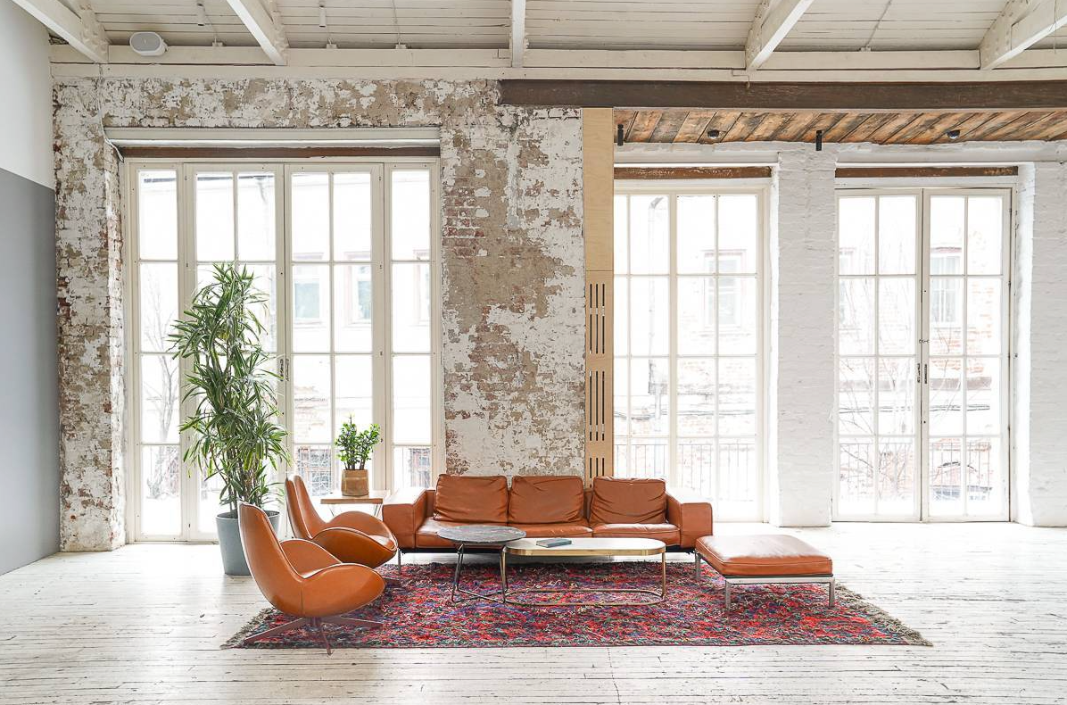 Локация для бизнес-съемки в современном стиле