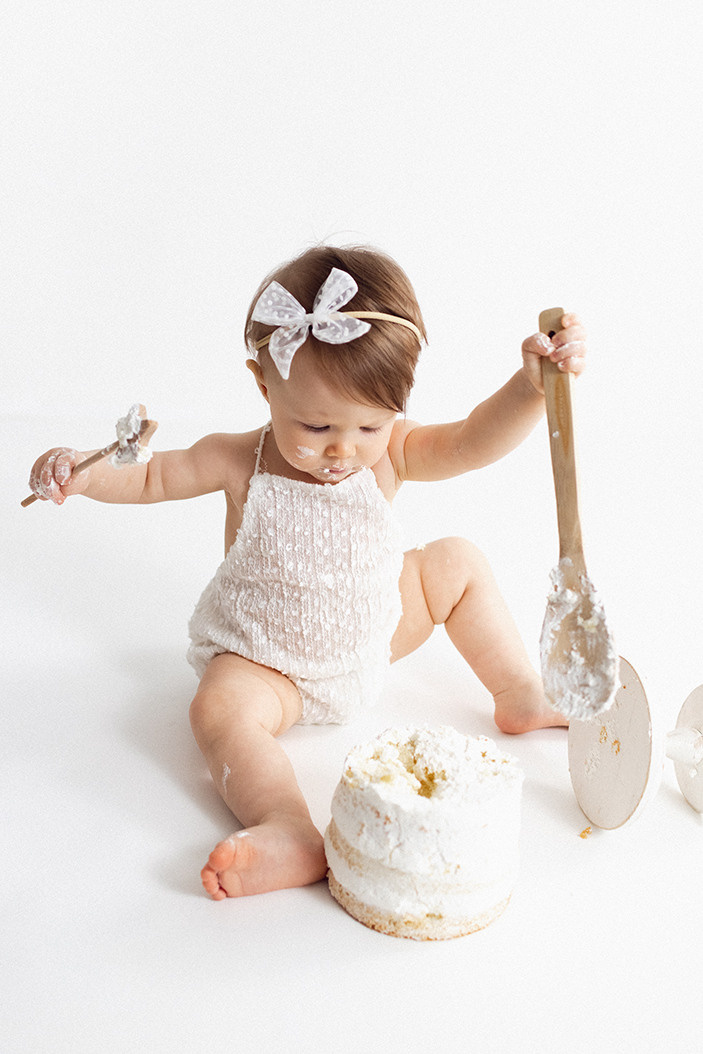 фотосессия первый день рождения