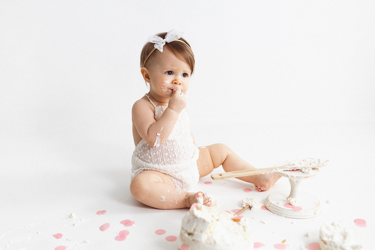 фотосессия первый день рождения