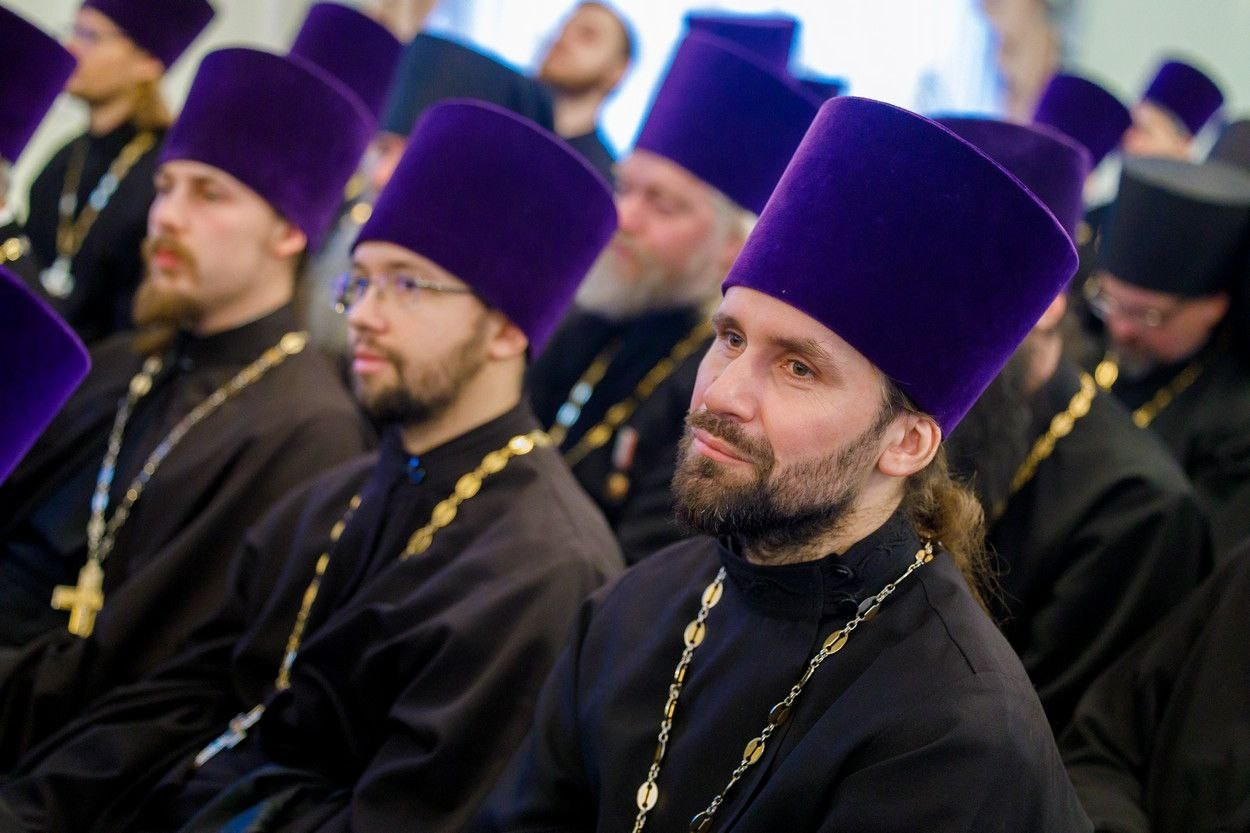 МИТРОПОЛИТ ИГНАТИЙ ВОЗГЛАВИЛ ЕЖЕГОДНОЕ ЕПАРХИАЛЬНОЕ СОБРАНИЕ ДУХОВЕНСТВА САРАТОВСКОЙ ЕПАРХИИ. Саратовское Северо-Западное благочиние