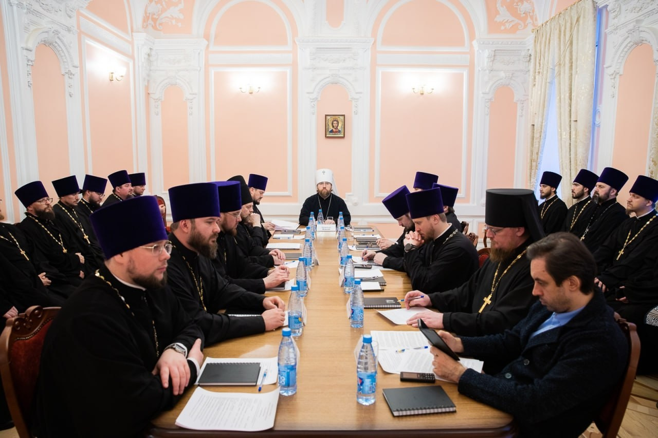 Митрополит Игнатий возглавил заседание административного совещания Саратовской Епархии. Саратовское Северо-Западное благочиние