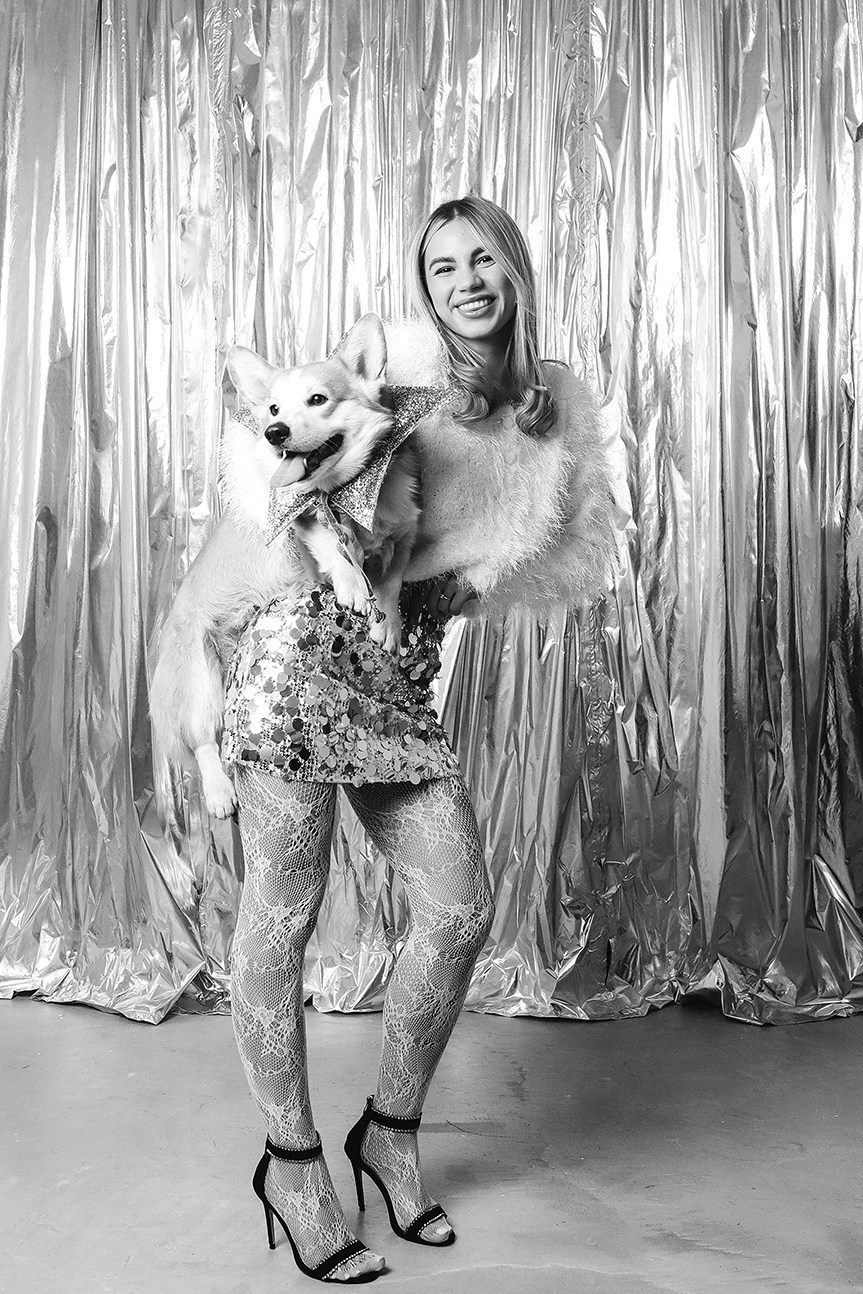 Серебристый Новогодний