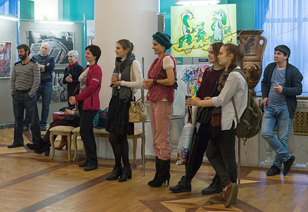 Вернисаж выставки живописи, Челябинская филармония