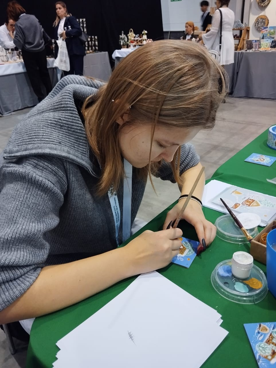 На форуме-выстаке Дикоросы. Сувениры и подарки с Ордынской росписью | Новосибирск