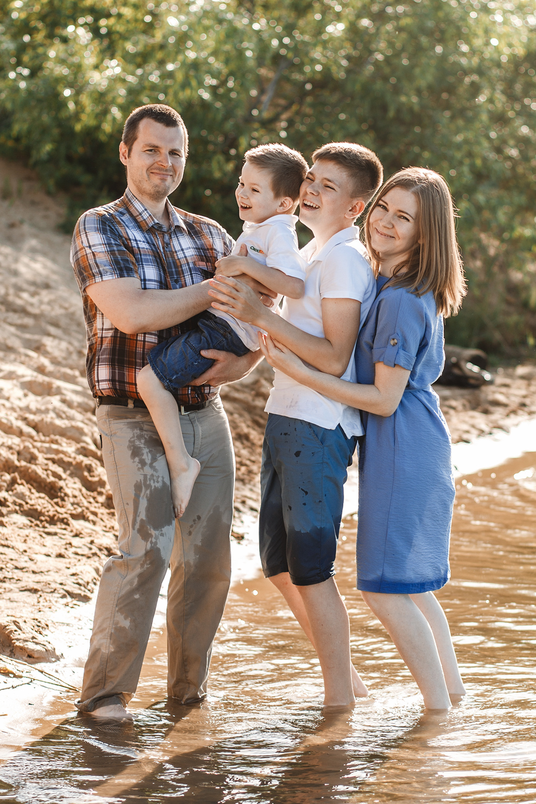 Семейная прогулка со Светой, Игорем, Мишей и Толей. Свадебный и семейный фотограф в Нижнем Новгороде Коданева Ольга