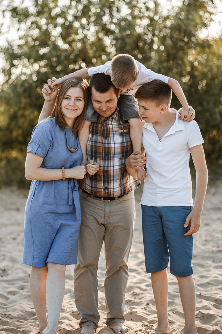 Семейная прогулка со Светой, Игорем, Мишей и Толей. Свадебный и семейный фотограф в Нижнем Новгороде Коданева Ольга
