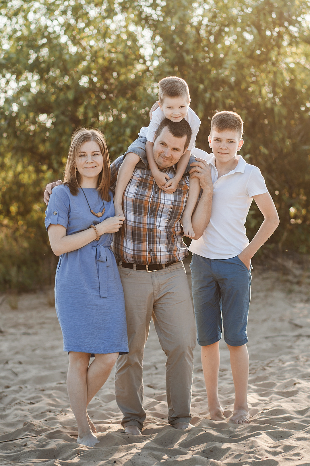 Семейная прогулка со Светой, Игорем, Мишей и Толей. Свадебный и семейный фотограф в Нижнем Новгороде Коданева Ольга