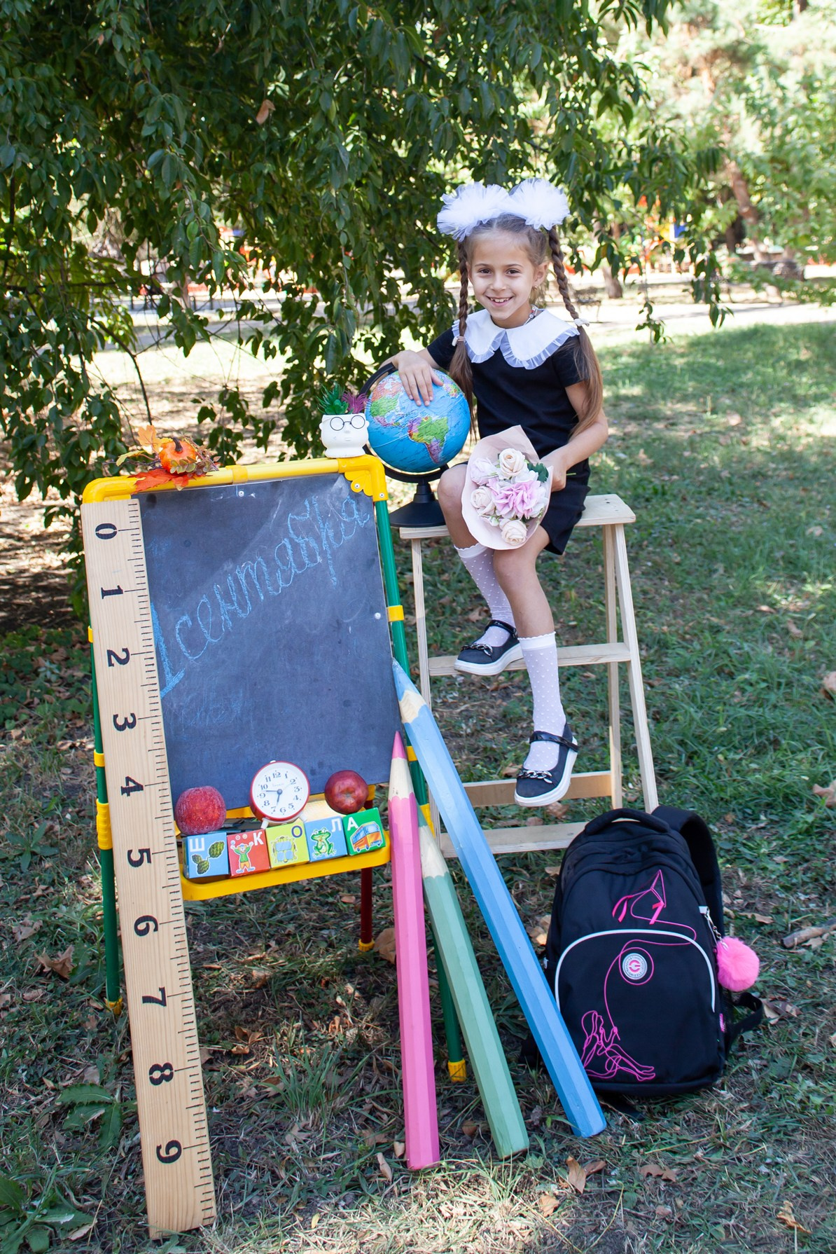 Фотодень в парке для первоклашек